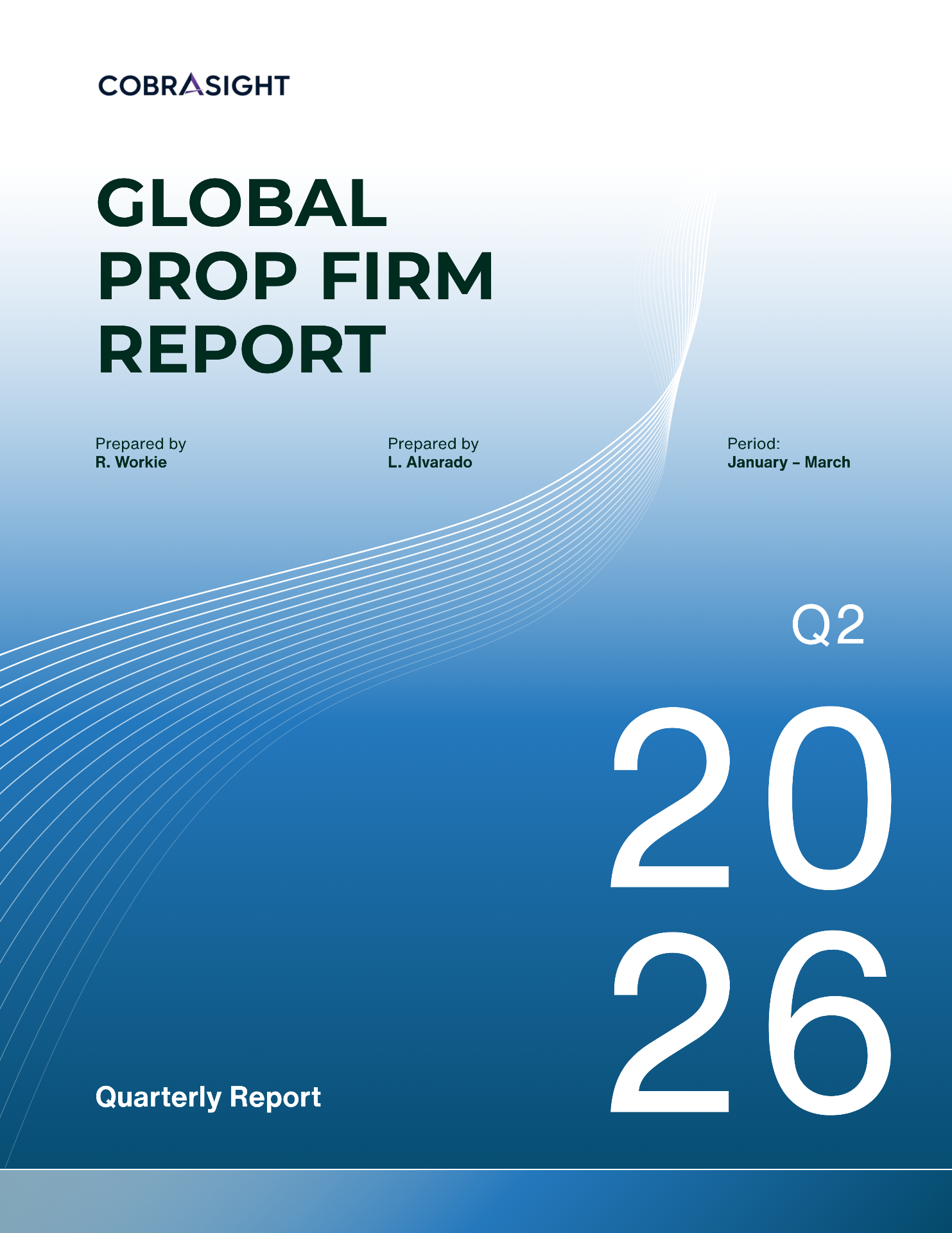 Q2 2026 Global Prop Firm Report: Consolidation, Credibility, and Scale cover