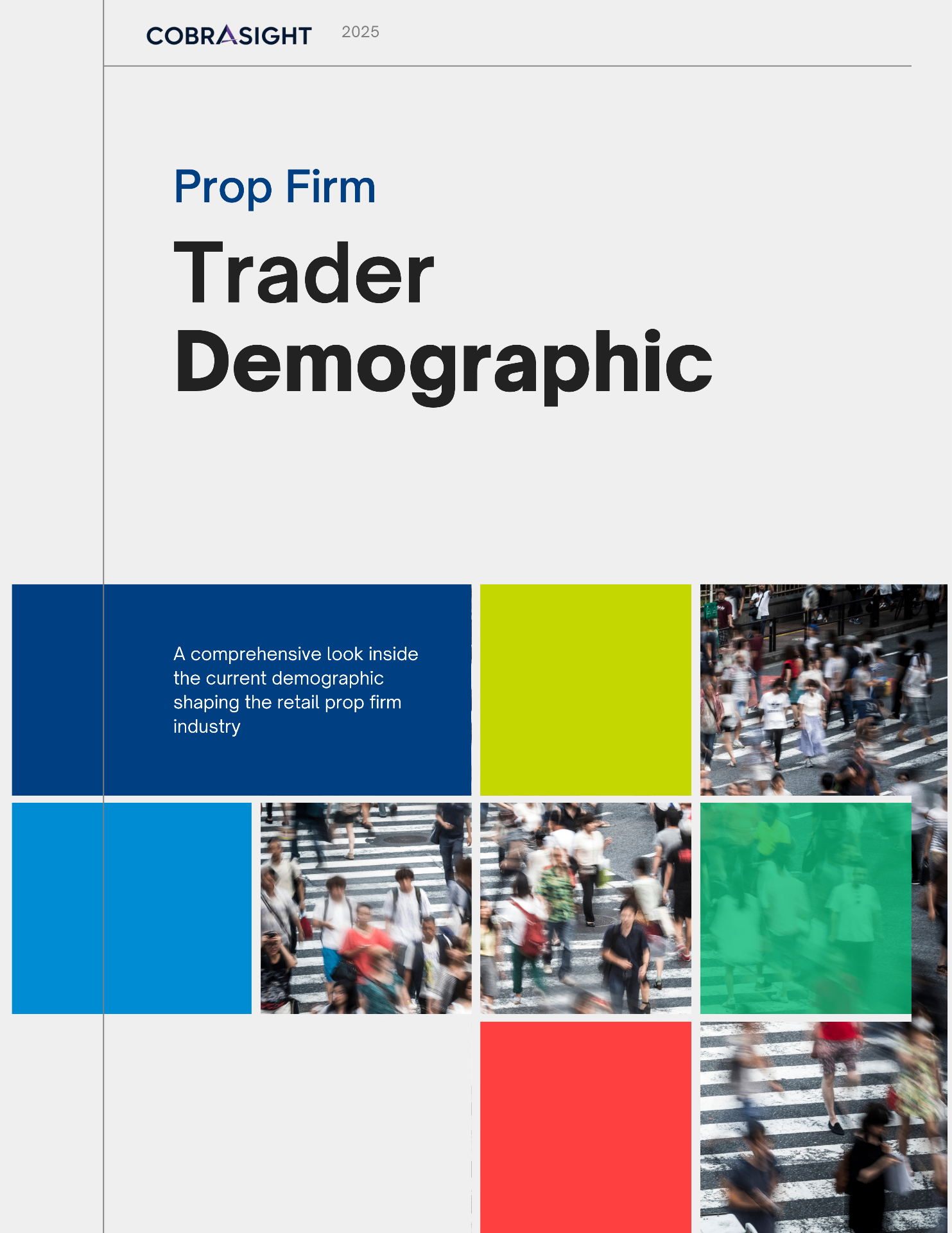 The 2025 Trader Demographics Report cover