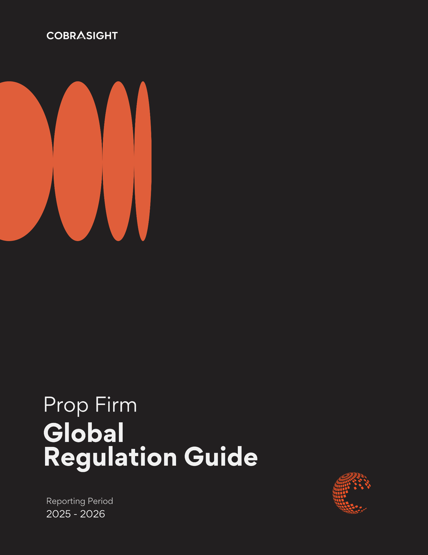 2025 – 2026 Prop Firm Global Regulation Report cover