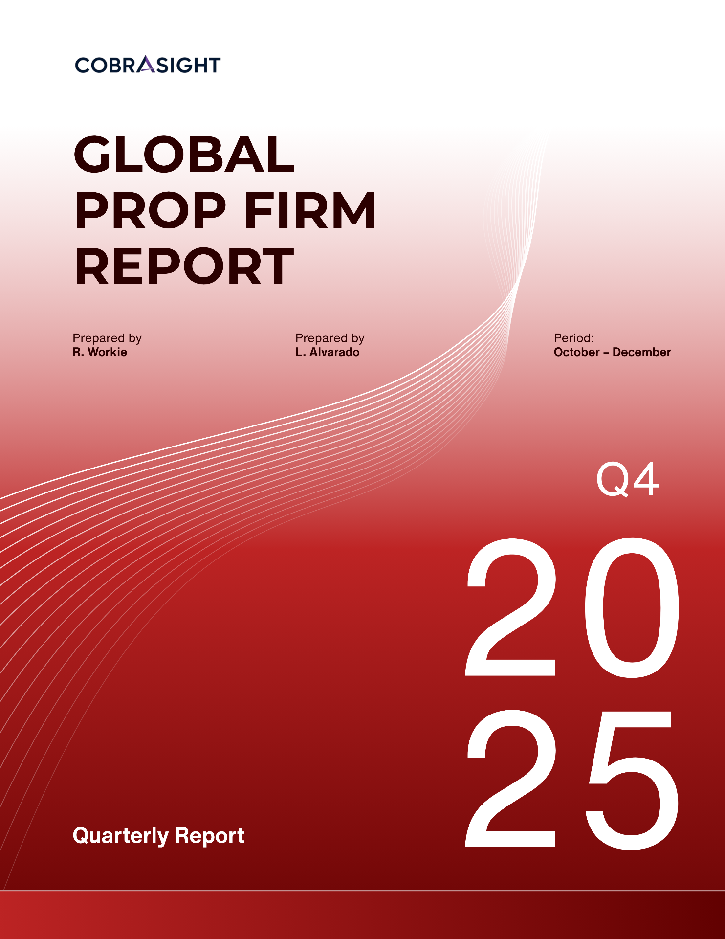 Q4 2025 Global Prop Firm Report: Rules, Risk, Resilience cover